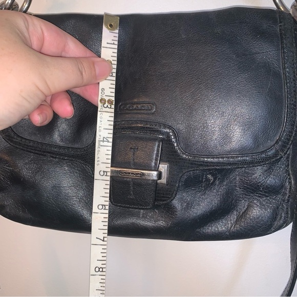 Coach Black Leather Crossbody Bag - Picture 12 of 15